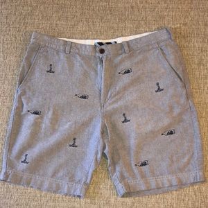Brooks Brothers Embroidered Shorts